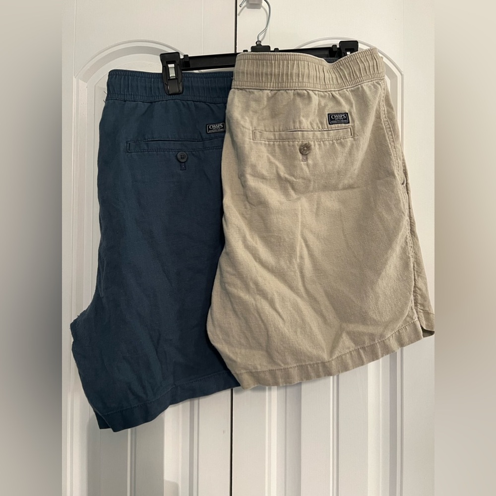 Chaps linen shorts